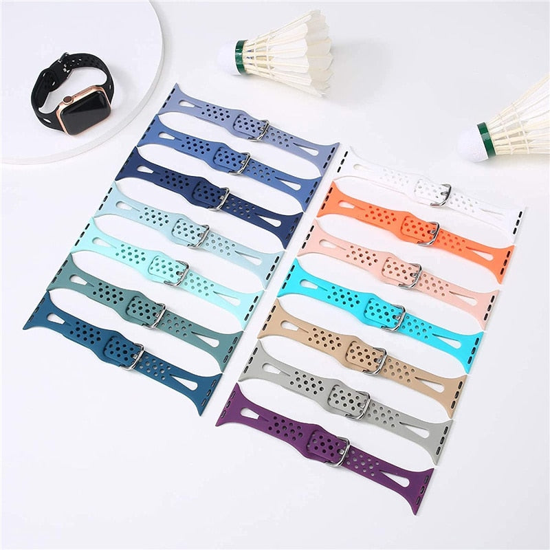 Slim Silicone Sport Strap for Apple Watch - Premium Apple Watch Accessories from Dressmycell.com - Just $15.00! Shop now at Dressmycell.com Slim Silicone Sport Strap for Apple Watch - Premium Apple Watch Accessories from Dressmycell.com - Just $15.00! Shop now at Dressmycell.com